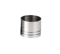 Set di 3 misurini per shaker da cocktail di alta qualità, in acciaio inossidabile antiruggine per misurare alcolici, stile becher graduato per baristi, accessori per bar per la casa (25 ml)