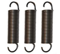 Set di 3 molle per trattore da prato, compatibili con 732 04306, struttura in metallo resistente e affidabile