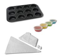 Set di 3 muffin speciali - NIROSTA