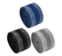 Set di 3 Nastro Adesivo di Tessuto Fusibile, Nastro Termoadesivo, Orlo Adesivo per Tessuti, Nastro Adesivo con Orlo per Pantaloni, Nastro in Poliestere per Orlo, 2m Orlo Svelto per Jeans Gonne