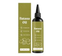 Set di 3 oli per capelli con olio di batana, 3 x 100 ml, olio nutriente per capelli secchi e danneggiati, olio leggero e non grasso per lucentezza e morbidezza, per uomo e donna