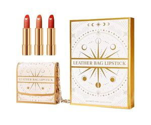 Set di 3 opachi impermeabili Velvet Nude Colore Nusità Labing Colore labiale Donna Daily Use Winter Makeup Romantic Date Beauty Ideas Gift Ideas 3 Velvets Matte Lipstic