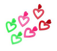 Set di 3 orecchini a forma di cuore e lacrime, comodi da indossare per donne alla moda, per la festa della mamma, regali speciali, Taglia unica, come descritto