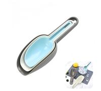 Set di 3 palette per ghiaccio in plastica colorata, in polipropilene ispessito, per congelatore, macchina del ghiaccio, cubetti di ghiaccio, secchiello per ghiaccio, chicchi di caffè, gelato, popcorn