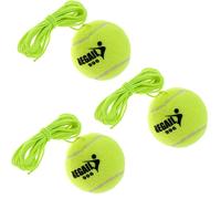 SET DI 3 PALLINE DA TENNIS PALLONE IN CORDA ELASTICA SU STRING TRAINER PALLE