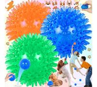 Set di 3 palline per cane, giocattolo galleggiante per gatti e per masticare gomma, per la noia e la pulizia dei denti per cane di piccola e media taglia