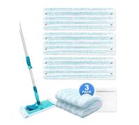 Set di 3 panni in microfibra per Clean Twist XL Micro Duo, pulizia efficiente per tutti i tipi di pavimento