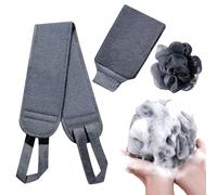 Set di 3 panni per il corpo, per la doccia, per il bagno e la doccia, per il bagno, per il viso, la doccia