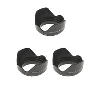 Set di 3 paraluce reversibili a forma di petalo a forma di tulipano, 49 mm, montaggio a vite,