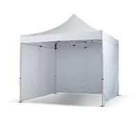 Set di 3 Pareti Laterali per Gazebo da 3mt di colore bianco