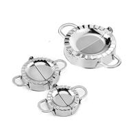 Set Di 3 Pastamaker Stampo per Panzerotti, Ravioli, Pierogi E Pasta Tagliapasta