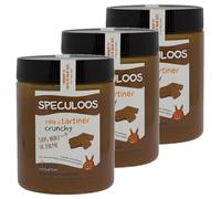 Set di 3 paste speculoos crunchy, barattolo 570 g
