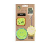 Set di 3 patch e ciondoli per zaino Lässig Smile