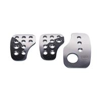 OMP OA/1040/A Kit rivestimento pedale con kit di montaggio argento