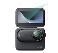 Set di 3 pellicole proteggi schermo per Insta360 GO 3S, pellicola protettiva in vetro temperato trasparente, 9H, anti-bolle, HD, anti-polvere e antigraffio, per obiettivo della fotocamera GO3S e