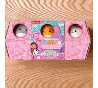 Set di 3 peluche Gabby's Dollhouse Hamster Kitty Best Friends
