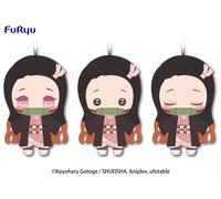 Set Di 3 Peluche Nezuko Di Demon Slayer: Kimetsu No Yaiba 6"