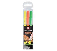 Set di 3 penne Gelly Roll Moonlight fluorescenti - Sakura