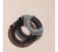 Set di 3 pezzi di accessori per capelli da ragazza - pettini rosa alla moda, pettine a molla, set di accessori per capelli Blocchi di colore,Colore unicoPolicloruri di vinile