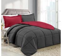 Set Di 3 Pezzi Di Coperta Alternativa In Piuma Reversibile - Coperta Con Federe