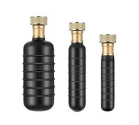 Set di 3 pezzi per la pulizia degli scarichi per sbloccare gli intasamenti duri per tubi da 1 a 15,2 cm, per cucina, doccia e scarichi della piscina