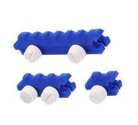 Set di 3 pezzi per riparazione ammaccature auto, protezione della vernice | Queste protezioni in ABS blu proteggono la vernice del veicolo dai graffi durante la rimozione delle ammaccature a leva.