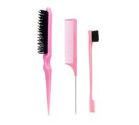 Set di 3 pezzi versatile per lo styling dei capelli per prendere in giro la spazzola per capelli a coda di ratto