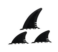 Set di 3 Pinne in PVC per Tavola Da Surf per Kayak Gonfiabili, Accessorio di