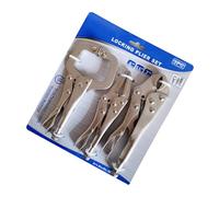 Set di 3 pinze di bloccaggio assortite per saldatura a C resistenti per utensili di riparazione a mano, accessori per la lavorazione del legno, strumento professionale