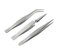 Set di 3 pinzette modellismo