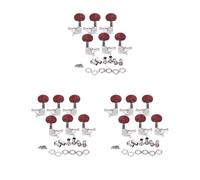 Set di 3 pioli cromati per accordatura per chitarra elettrica acustica