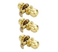 Set Di 3 Pomelli For Porte Esterne Con Chiave Uguale, Serratura Universale For Porte D'ingresso, Camere Da Letto E Cancelli Anteriori, Struttura In Acciaio Resistente E Facile Installazione