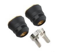 Set di 3 portabicchieri per plasma S45, torcia al plasma PT60 consumabile per torcia da taglio PT-60 e IPT60, accessorio di montaggio per plasma coassiale