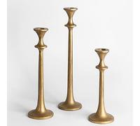 Set di 3 portacandele decorativi in ferro, per matrimoni, cene, feste