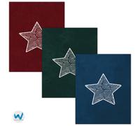 Set di 3 poster artistici Rustici Star Patriotic Americana -...