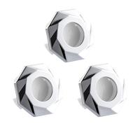 Set di 3 pratiche coperture per troppopieno, accessorio portatile per lavabi, design semplice per uso quotidiano, servizi igienici pubblici