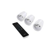 Set di 3 prese nano On/Off e telecomando a 3 canali - DiO 1.0