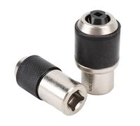 Set di 3 prese per rubinetto, attacco da 3/8 con estrattore regolabile da 6-1/4" 1/4-1/2" con adattatore