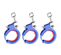 Set di 3 pulegge per cavi resistenti alla corrosione e montaggio facile per allineamento dritto/angolare Rullo vassoio per cavi aggiornato