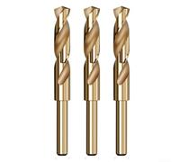 Set di 3 punte elicoidali per impasti fritti da 16 mm, con maggiore ritenzione dei bordi per un uso prolungato in materiali resistenti