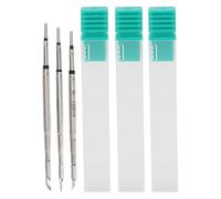 Set di 3 punte per saldatore, in acciaio inossidabile, resistenti alle alte temperature, di alta qualità, per stazione di saldatura C210 K I IS con scatola di immagazzinaggio