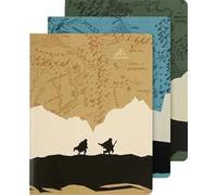 Set di 3 quaderni Moleskine XL a righe Lord od the Rings