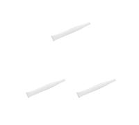 Set di 3 raschietti a doppia testa a forma di mini raschietto per specchio per finestre, cera portatile, in lattice, per rimuovere la vernice e raschiare, strumento per la pulizia dell'hotel