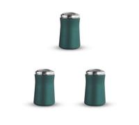 Set di 3 rasoi ricaricabili impermeabili senza fili portatile da bagno Trimmer portatile staccabile barba tagliacapelli rasatura verde scuro