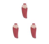 Set di 3 sacchetti professionali da potatura da giardino con cintura in vita, colore rosso