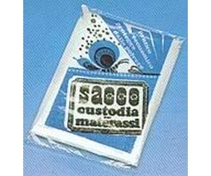 Set di 3 Sacchi Custodia in Plastica Trasparente per Materasso Singolo, Protettivi e Resistenti per Conservazione e Trasporto