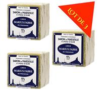 Set di 3 saponi di Marsiglia all'olio d'oliva - cubi da 600 g - Marius Fabre …