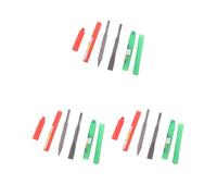 Set di 3 scalpelli con manico rotondo da 14 mm x 180 mm e scalpello piatto per martello elettrico
