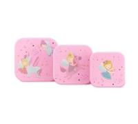 Set di 3 scatole per snack per bambini, senza BPA, adatte al microonde, con coperchi resistenti alle perdite, per scuola, asilo, viaggi e picnic, scatole per il pranzo riutilizzabili per bambini