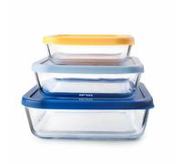 Set di 3 scatole porta pranzo Ibili